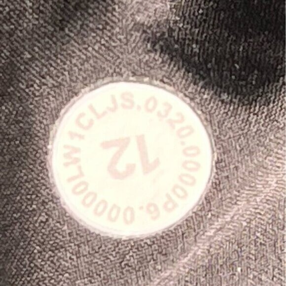 Lululemon Perfectly Poised Black Dress Size 12 Missing Belt - Picture 15 of 15